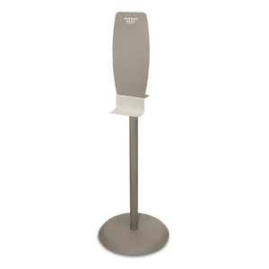 Bowman Aluminum and ABS Hand Sanitizer Dispenser Floor Stand • 18"W x 18"D x 54.73"H Bowman Aluminum and ABS Hand Sanitizer Dispenser Floor Stand • 18"W x 18"D x 54.73"H