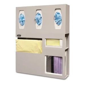 Bowman ABS Double Mask Isolation Station, 20.05"W x 4.75"D x 25.25"H Bowman ABS Double Mask Isolation Station, 20.05"W x 4.75"D x 25.25"H