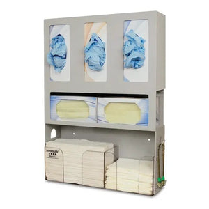 Bowman ABS Isolation Station with Paper Towel Holder • 17.61"W x 5.08"D x 23.5"H Bowman ABS Isolation Station with Paper Towel Holder • 17.61"W x 5.08"D x 23.5"H