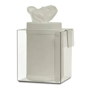 Bowman PETG Clip On Wipe Dispenser • 6.2"W x 6.65"D x 7.33"H Bowman PETG Clip On Wipe Dispenser • 6.2"W x 6.65"D x 7.33"H