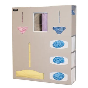 Bowman ABS Isolation Station with 3 Bulk Holders • 24.47"W x 4.75"D x 26.63"H Bowman ABS Isolation Station with 3 Bulk Holders • 24.47"W x 4.75"D x 26.63"H