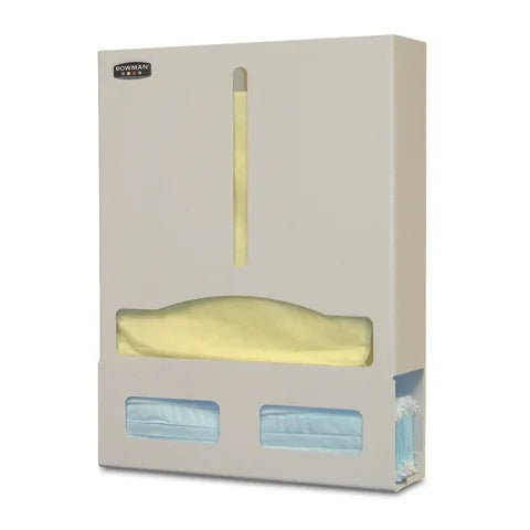 Bowman ABS ADA Gloveless Isolation Station • 15"W x 4"D x 19.75"H