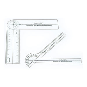 BASELINE 6" 360 DEGREE CLEAR PLASTIC RULONGMETER BASELINE 6" 360 DEGREE CLEAR PLASTIC RULONGMETER