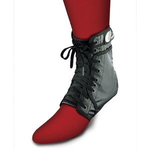 ANKLE LOK LACE-UP ANKLE BRACE, BLACK, X-SMALL, MEN'S SHOE SIZE 3-5; WOMEN'S SHOE SIZE 4-6 ANKLE LOK LACE-UP ANKLE BRACE, BLACK, X-SMALL, MEN'S SHOE SIZE 3-5; WOMEN'S SHOE SIZE 4-6