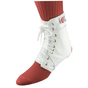 ANKLE LOK LACE-UP ANKLE BRACE, WHITE, X-SMALL, MEN'S SHOE SIZE 3-5; WOMEN'S SHOE SIZE 4-6 ANKLE LOK LACE-UP ANKLE BRACE, WHITE, X-SMALL, MEN'S SHOE SIZE 3-5; WOMEN'S SHOE SIZE 4-6