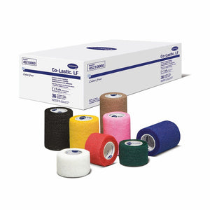 CO-LASTIC COLOR BOX COHESIVE ELASTIC BANDAGES 1.5" X 5 YDS, 48/BOX CO-LASTIC COLOR BOX COHESIVE ELASTIC BANDAGES 1.5" X 5 YDS, 48/BOX