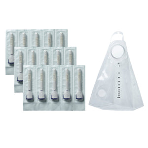 PERISTEEN PLUS ACCESSORY UNIT 15 STANDARD SIZE RECTAL CATHETERS 1 BAG NO LID PERISTEEN PLUS ACCESSORY UNIT 15 STANDARD SIZE RECTAL CATHETERS 1 BAG NO LID