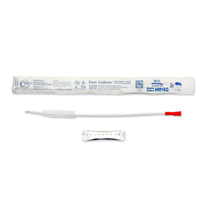 CURE HYDROPHILIC MALE COUDE TIP CATHETER 16 FR 16" CURE HYDROPHILIC MALE COUDE TIP CATHETER 16 FR 16"