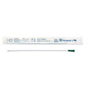 CURE MALE COUDE TIP CATHETER 14 FR 16" CURE MALE COUDE TIP CATHETER 14 FR 16"