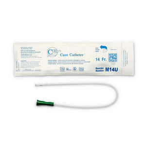CURE MALE POCKET STRAIGHT TIP CATHETER 14 FR 16" CURE MALE POCKET STRAIGHT TIP CATHETER 14 FR 16"