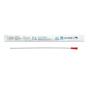 CURE MALE COUDE TIP CATHETER 16 FR 16" CURE MALE COUDE TIP CATHETER 16 FR 16"