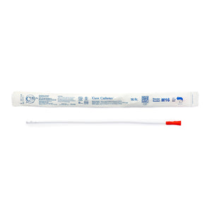 CURE MALE STRAIGHT TIP CATHETER 16 FR 16" CURE MALE STRAIGHT TIP CATHETER 16 FR 16"