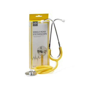 Single-Head Stethoscope, Yellow Single-Head Stethoscope, Yellow