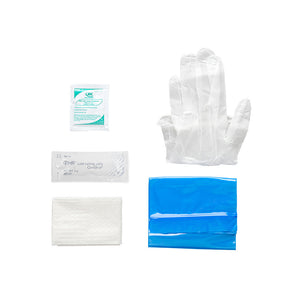 TRUCATH INTERMITTENT CATHETER INSERTION KIT, VINYL PF GLOVES (WALLETED), 5G LUBE JELLY PACKET, BZK WIPE, UNDERPAD AND DRAINAGE BAG WITH CONNECTOR TRUCATH INTERMITTENT CATHETER INSERTION KIT, VINYL PF GLOVES (WALLETED), 5G LUBE JELLY PACKET, BZK WIPE, UNDERPAD AND DRAINAGE BAG WITH CONNECTOR
