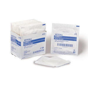 Curity gauze sponge, 2" x 2", 8 ply, sterile, 2's Curity gauze sponge, 2" x 2", 8 ply, sterile, 2's