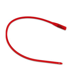 DOVER ROBINSON RED RUBBER URETHRAL CATHETER, 16", 18 FR DOVER ROBINSON RED RUBBER URETHRAL CATHETER, 16", 18 FR