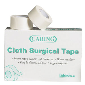 CARING CLOTH/SILK TAPE, 2" X 10YDS CARING CLOTH/SILK TAPE, 2" X 10YDS