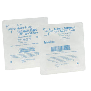 WOVEN STERILE GAUZE SPONGES, 2" X 2", 8-PLY, 50/TRAY WOVEN STERILE GAUZE SPONGES, 2" X 2", 8-PLY, 50/TRAY
