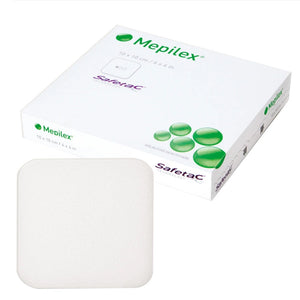 MOLNLYCKE MEPILEX ABSORBENT FOAM SELF ADHERENT DRESSING, 8" X 8", STERILE MOLNLYCKE MEPILEX ABSORBENT FOAM SELF ADHERENT DRESSING, 8" X 8", STERILE