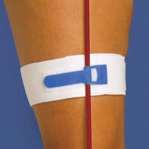 PEPPER MEDICAL FOLEY CATHETER TIE HOLDER, VELCRO, BLUE PEPPER MEDICAL FOLEY CATHETER TIE HOLDER, VELCRO, BLUE
