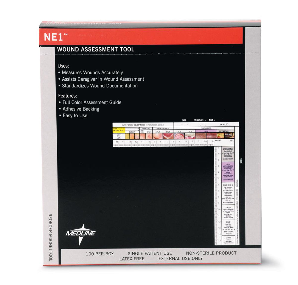 NE1 Wound Assessment Tool, 100 per Box