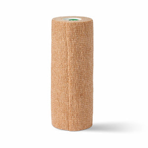 CURAD Premium Nonsterile Self-Adherent Wrap, Tan, 6" x 5 yd. CURAD Premium Nonsterile Self-Adherent Wrap, Tan, 6" x 5 yd.