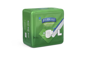 Ultracare Cloth-Like Adult Incontinence Briefs, Size L, for Waist Size 44"-58" Ultracare Cloth-Like Adult Incontinence Briefs, Size L, for Waist Size 44"-58"