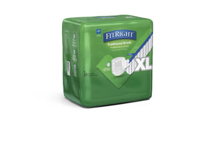 Ultracare Cloth-Like Adult Incontinence Briefs, Size XL, for Waist Size 58"-68" Ultracare Cloth-Like Adult Incontinence Briefs, Size XL, for Waist Size 58"-68"