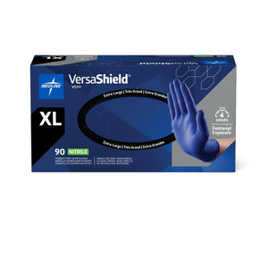 VersaShield Textured Powder-Free Nitrile Exam Gloves, Size XL VersaShield Textured Powder-Free Nitrile Exam Gloves, Size XL