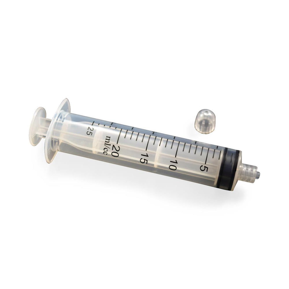 Health Care Logistics Luer Lock Syringes, 20 mL