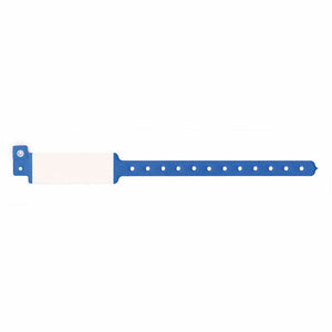 Wristband, Adult/ Pediatric, Blue Wristband, Adult/ Pediatric, Blue