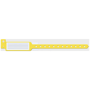 Wristband, Adult/ Pediatric, Yellow Wristband, Adult/ Pediatric, Yellow