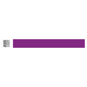 Wristband, Solid Purple Wristband, Solid Purple