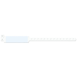 Wristband, Adult, White Wristband, Adult, White