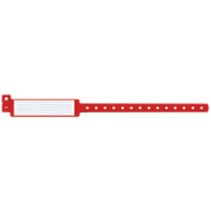 Wristband, Adult, Red Wristband, Adult, Red