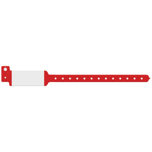 Wristband, Adult/ Pediatric, Red Wristband, Adult/ Pediatric, Red