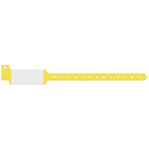 Wristband, Adult/ Pediatric, Yellow Wristband, Adult/ Pediatric, Yellow