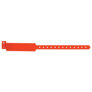 Wristband, Adult/ Pediatric, Orange Wristband, Adult/ Pediatric, Orange