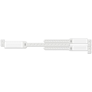 Wristband Set, 3-Part, Clear Wristband Set, 3-Part, Clear