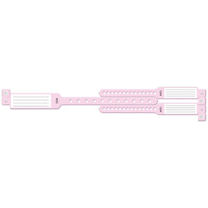 Wristband Set, 3-Part,Pink Wristband Set, 3-Part,Pink