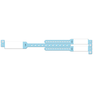 Wristband Set, 3-Part, Blue Wristband Set, 3-Part, Blue