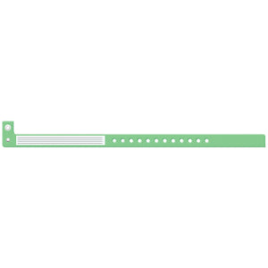 Wristband, L-Shape, Green Wristband, L-Shape, Green