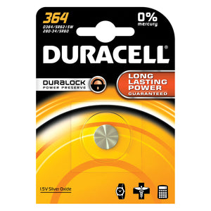 Battery, Silver Oxide, Size 301/386 Battery, Silver Oxide, Size 301/386