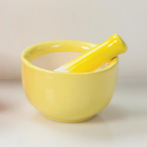 Health Care Logistics Colorful Mortar and Pestle, Yellow Health Care Logistics Colorful Mortar and Pestle, Yellow