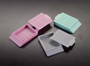 Biopsy Cassette, Blue Biopsy Cassette, Blue