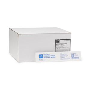 Health Care Logistics Luer-Lock Syringe with 20G x 1" Hypodermic Needle, 3 mL Health Care Logistics Luer-Lock Syringe with 20G x 1" Hypodermic Needle, 3 mL