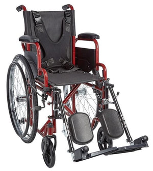 Ziggo 14" Wheelchair, Red Ziggo 14" Wheelchair, Red