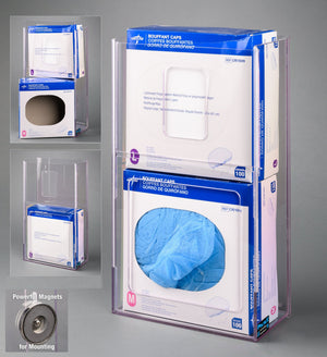 Visual Management Bouffant Cap Holder-2 box (Magnets 4) Visual Management Bouffant Cap Holder-2 box (Magnets 4)