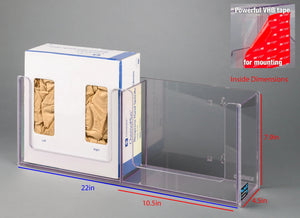 Chemo Glove Box Holder-2 Box (VHB Tape) Chemo Glove Box Holder-2 Box (VHB Tape)