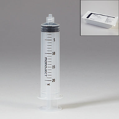 Health Care Logistics Sterile Monoject™ Luer Lock Syringes, Pharmacy Tray, 20mL